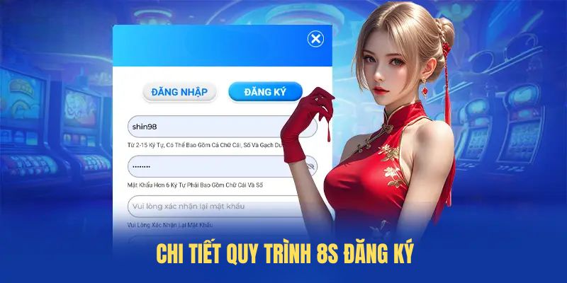 Chi tiết quy trình 8S đăng ký